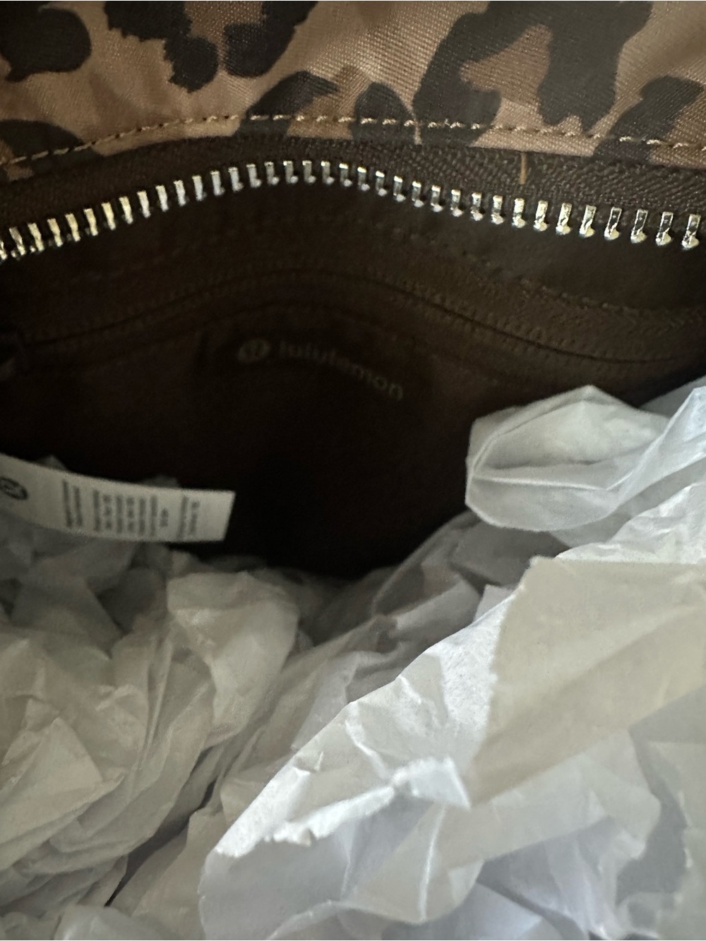 NWT Lululemon Leopard Print Everywhere Mini Backpack 4L - $68 retail - Picture 6 of 10